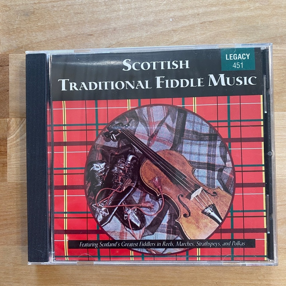 Various Artists – Scottish‎ Traditional Fiddle Music CD Fiddle Reels Marches